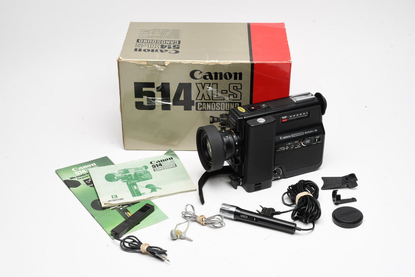 Canon 514 XL-S Canosound Movie Camera for Parts or Repair - No power