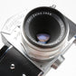 Jhagee Exakta VX w/Zeiss Tessar 50mm f2.8, case+manual, tested, very nice!
