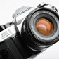 Canon AE-1 Program 35mm SLR Camera w/50mm f1.8, New Seals, Manual, Full CLA