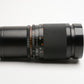 Hasselblad Carl Zeiss CF 250mm F5..6 T* lens, Caps, Mint-