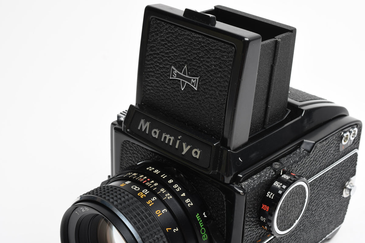 Mamiya 645 Body w/80mm f2.8 lens, WLF, Full CLS, Great!