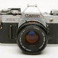 Canon AE-1 35mm SLR Camera w/50mm f/1.8 Lens, UV, Strap, New Seals! Nice