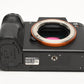 Sony A7R II Mirrorless Body, batt, charger 18,818 Acts, Tested, Box, *Read