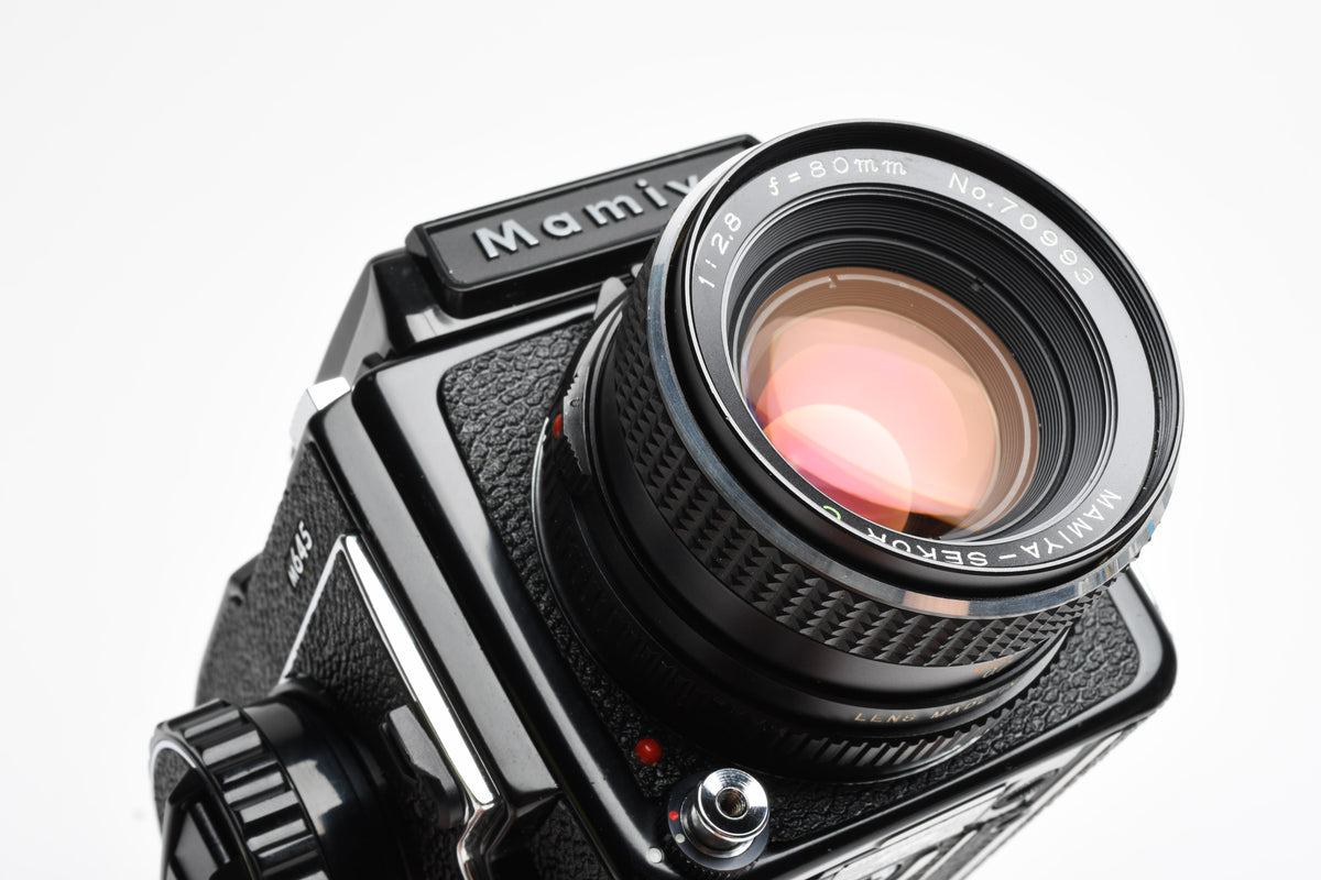 Mamiya 645 Body w/80mm f2.8 lens, WLF, Full CLS, Great!