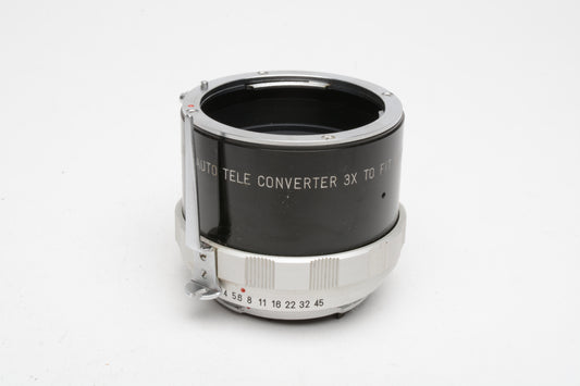 Soligor 3X Tele Converter for Nikon Non-AI, w/case, very clean