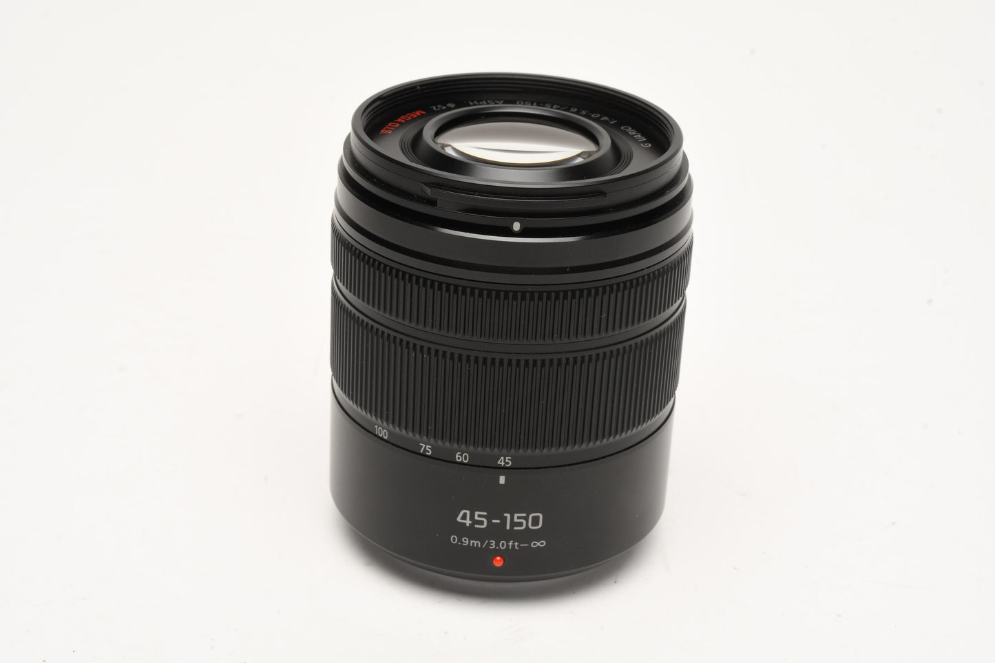Panasonic Lumix G Mega O.I.S. 45-150mm f4-5.6 H-FS45150, Mint-
