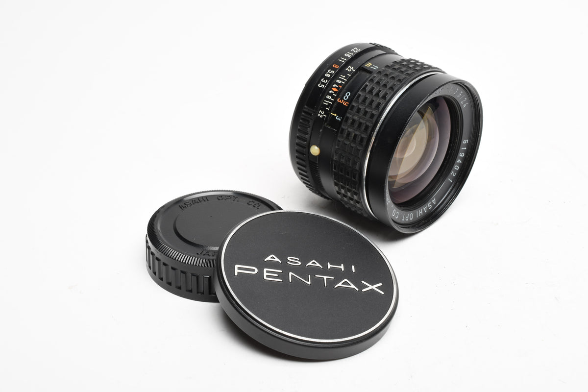 Pentax SMC 24mm f3.5 MF Wide Angle Lens K Mount. Great glass