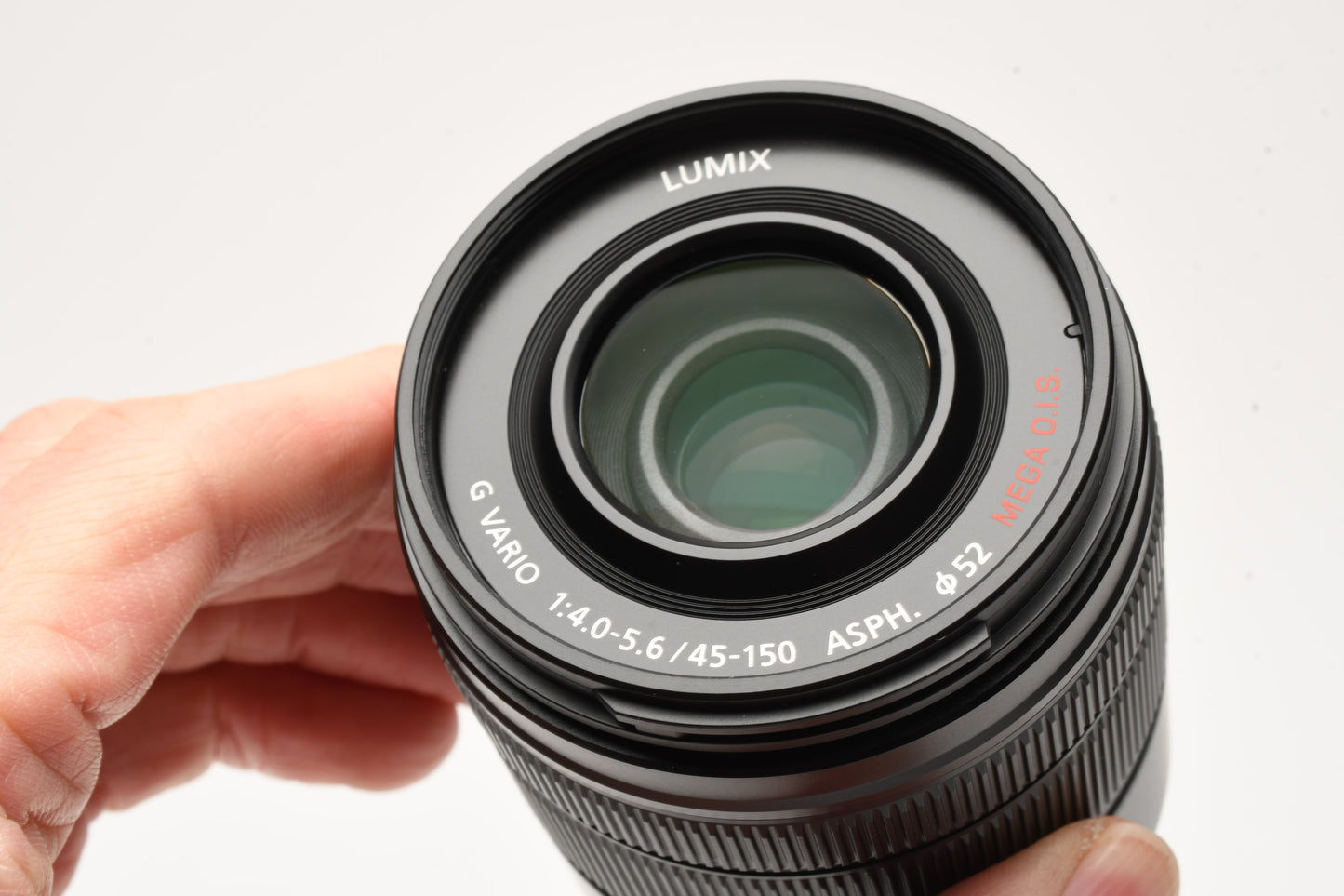 Panasonic Lumix G Mega O.I.S. 45-150mm f4-5.6 H-FS45150, Mint-