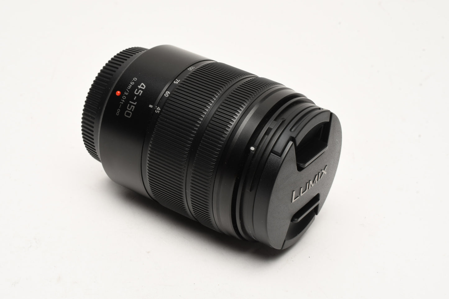 Panasonic Lumix G Mega O.I.S. 45-150mm f4-5.6 H-FS45150, Mint-