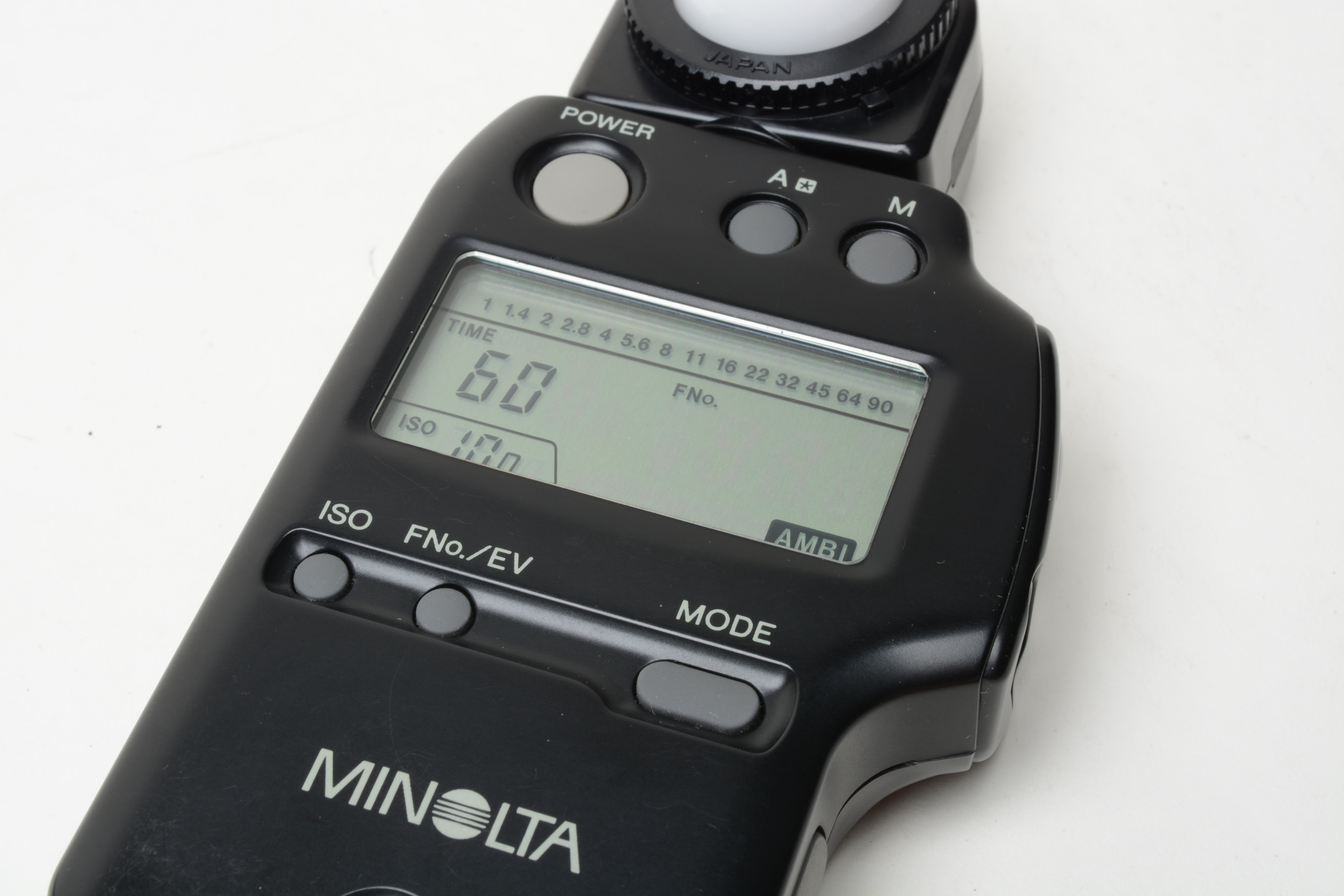 Minolta Autometer IV F digital light meter w/case, Clean, accurate