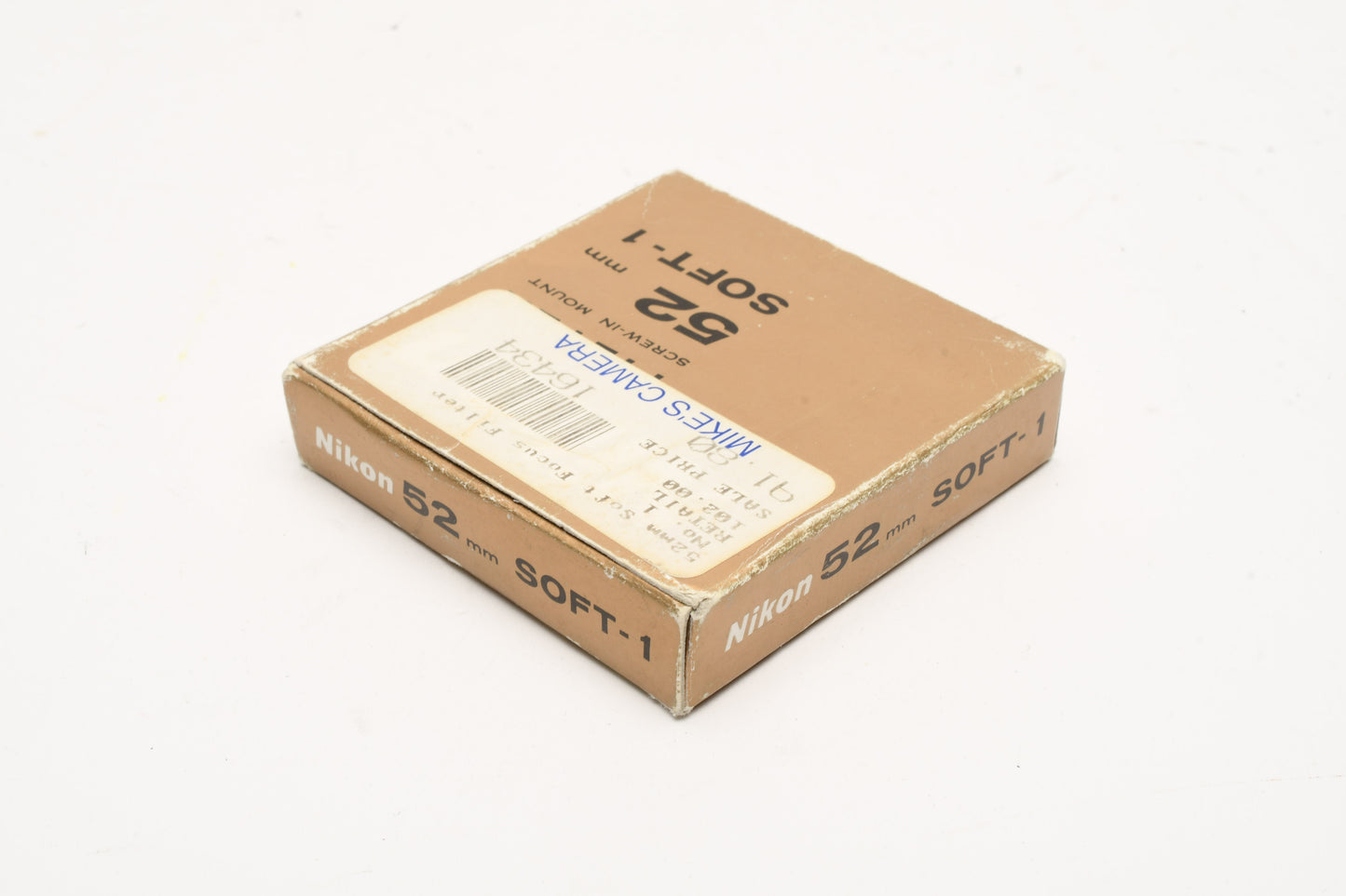 Nikon 52mm Soft 1 Filter in jewel case, box, instructions - mint-