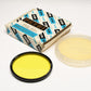 Petri 55mm SY48(Y2) yellow filter in jewel case and box - mint-