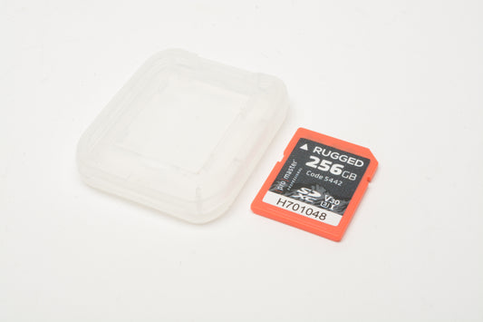 Pro Master Rugged 256GB SD XC card #5442, Formatted