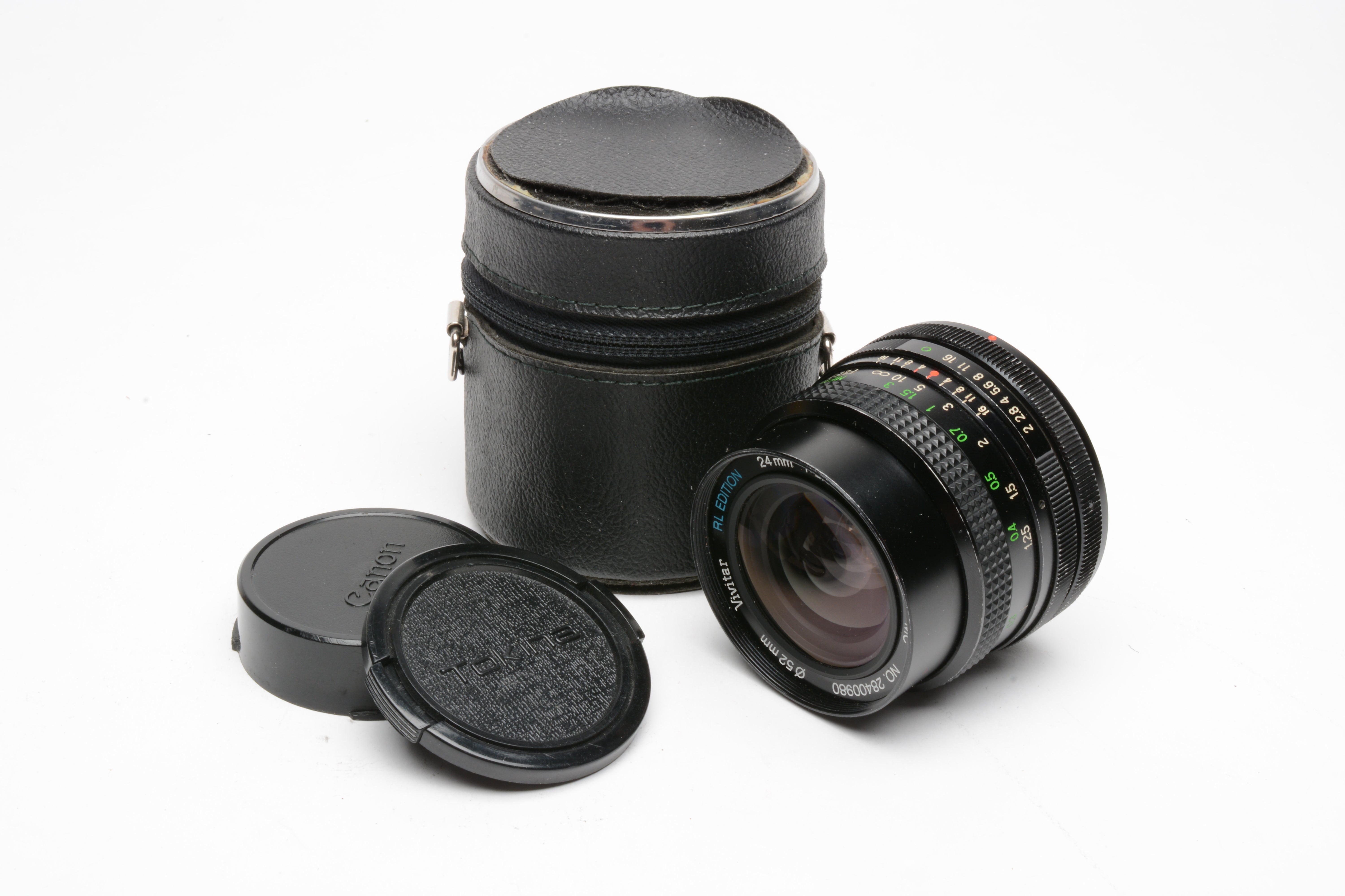 Vivitar 24mm f2 RL Edition Canon FD Mount
