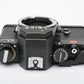 Leica R3 Electronic 35mm SLR body (Black), tested, accurate, clean, strap, cap, cover