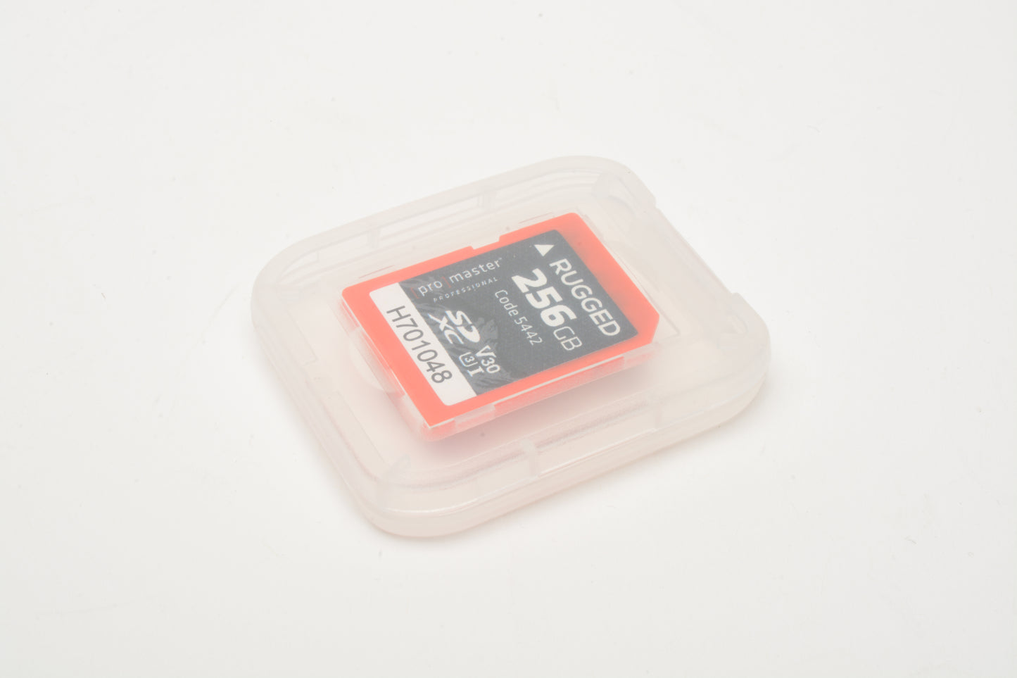 Pro Master Rugged 256GB SD XC card #5442, Formatted