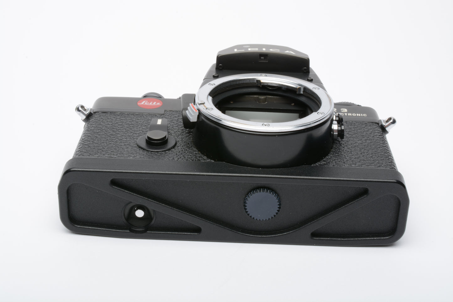 Leica R3 Electronic 35mm SLR body (Black), tested, accurate, clean, strap, cap, cover