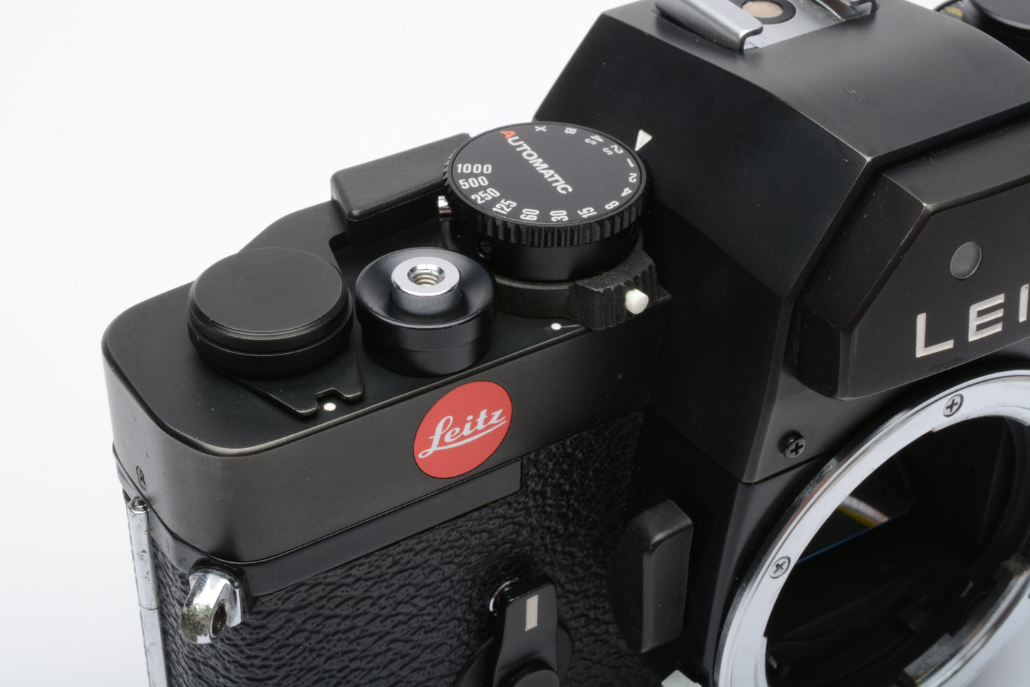 Leica R3 Electronic 35mm SLR body (Black), tested, accurate, clean, strap, cap, cover