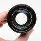 Sigma Mini Tele 135mm f3.5 Portrait lens for Pentax PK mount, case+caps