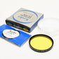 Kenko 55mm Y2 yellow filter in jewel case and box - mint-