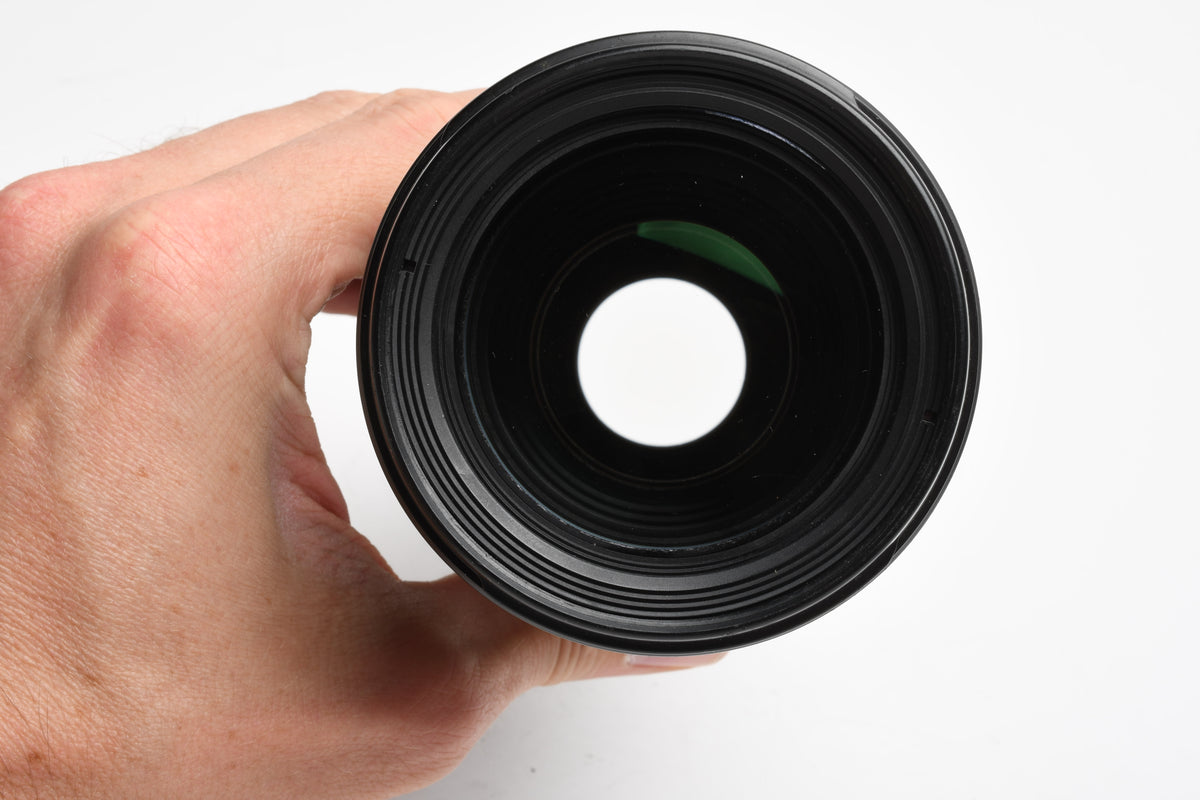 Canon EF 70-200mm f4L USM zoom lens, caps, hood, pouch, Great!