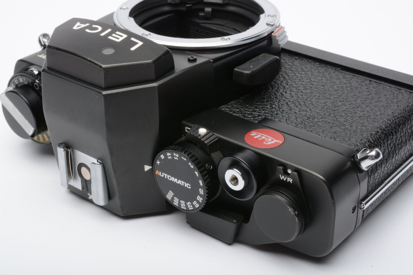 Leica R3 MOT Electronic 35mm SLR body (Black), tested, accurate, clean, strap, cap, cover