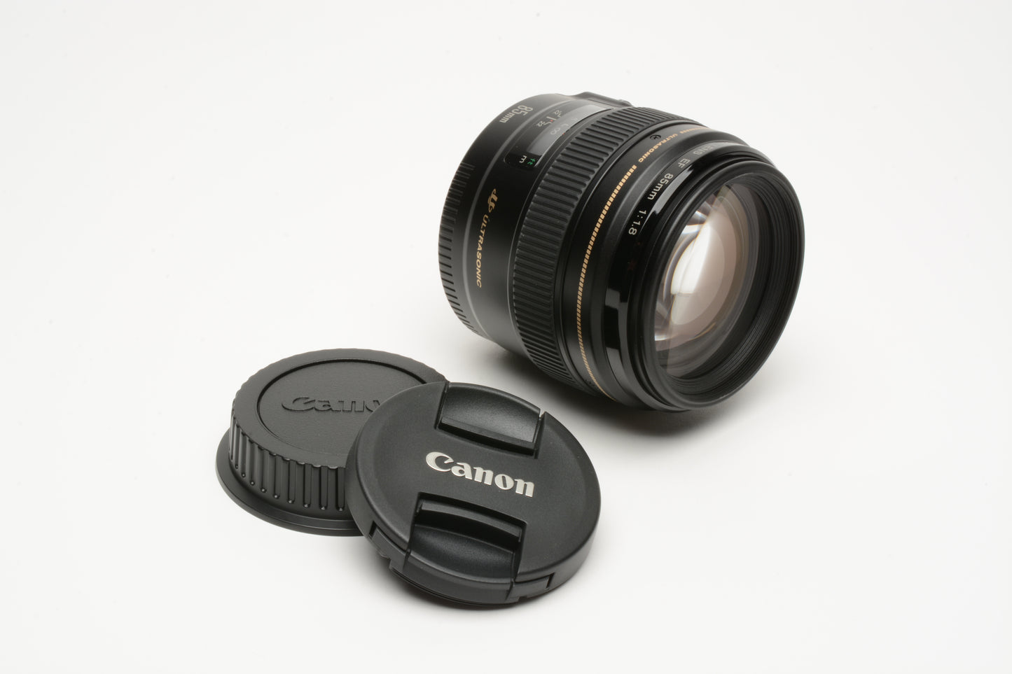 Canon EF 85mm f1.8 USM Lens #2519A003, New, Never Used, USA