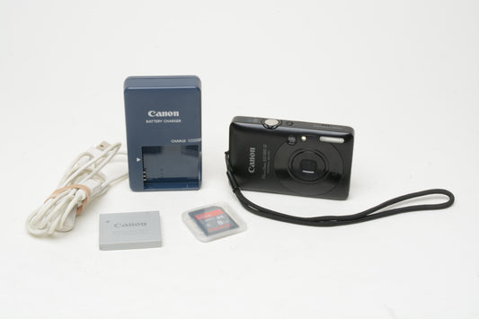 Canon PowerShot SD780 IS Digital Point&Shoot Elph camera, batt, charger, SD, tested