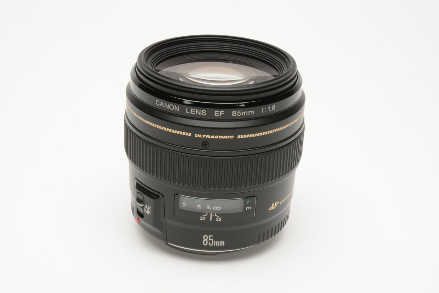 Canon EF 85mm f1.8 USM Lens #2519A003, New, Never Used, USA