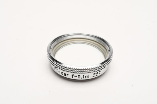 Zeiss Ikon S27 Proxar 0.1m #20.0804 screw-on filter close-up lens NIB