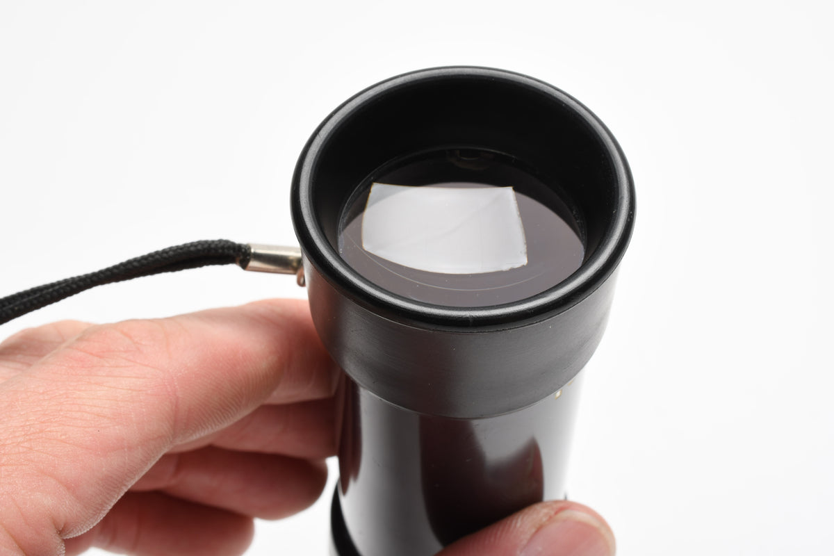 Toyo Ground Glass Magnifier 3.6x Loupe 180-301, Very clean & Sharp