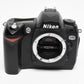 Nikon D70 Body Only, Strap, Batt, Charger, Only 8458 ACTS!