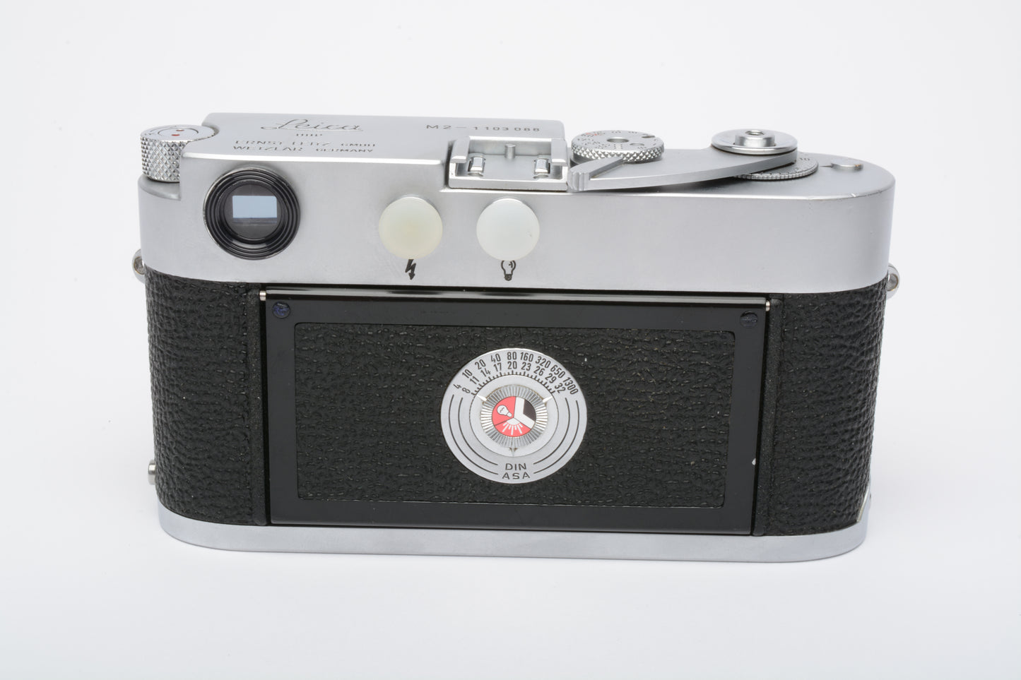 Leica M2 Chrome body CLA'd, great! very clean