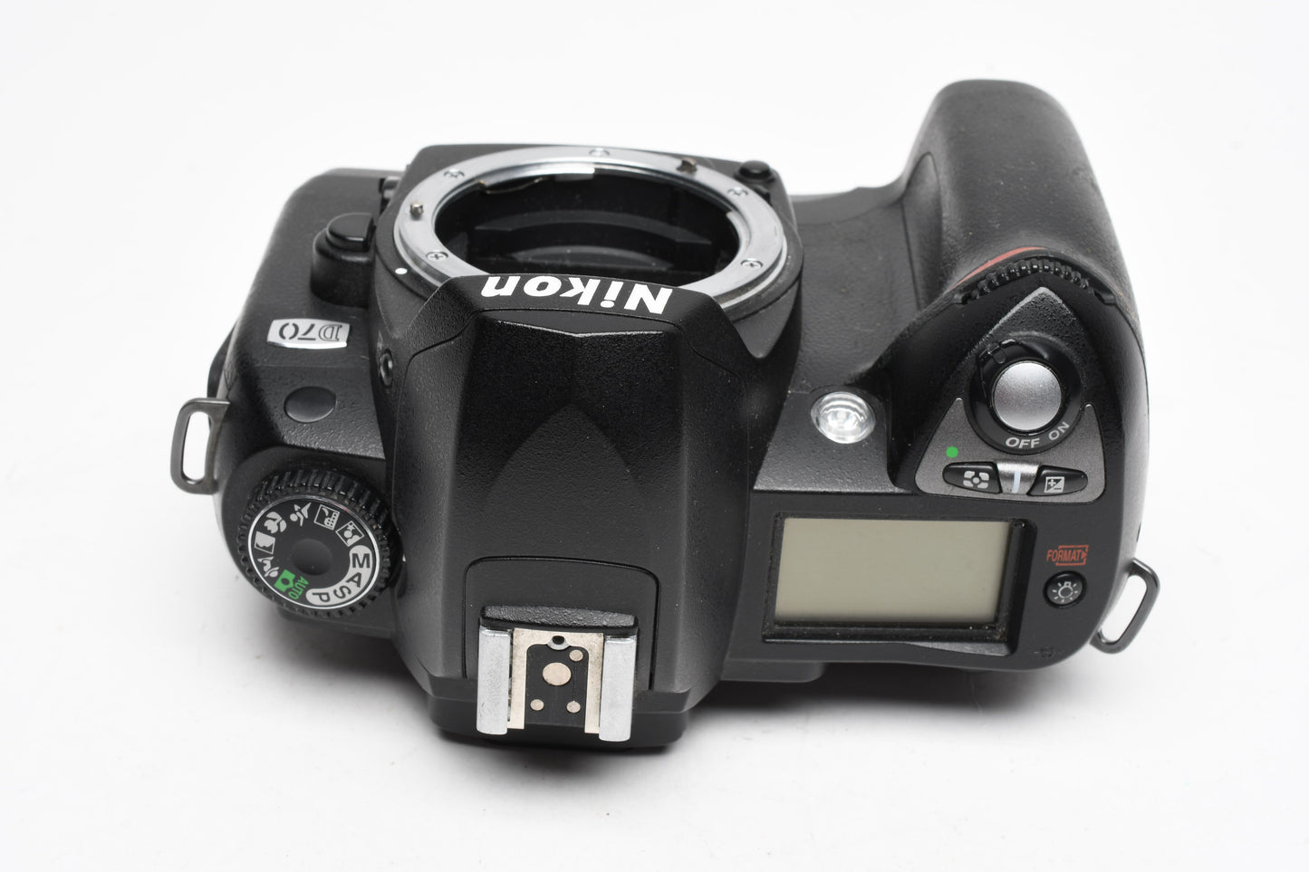 Nikon D70 Body Only, Strap, Batt, Charger, Only 8458 ACTS!