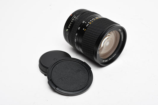 Tokina SZ-X 28-105mm f3.5-4.8 compact zoom, Canon FD Mount, Nice