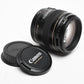 Canon EF 85mm f1.8 USM Portrait lens, Mint-, Caps