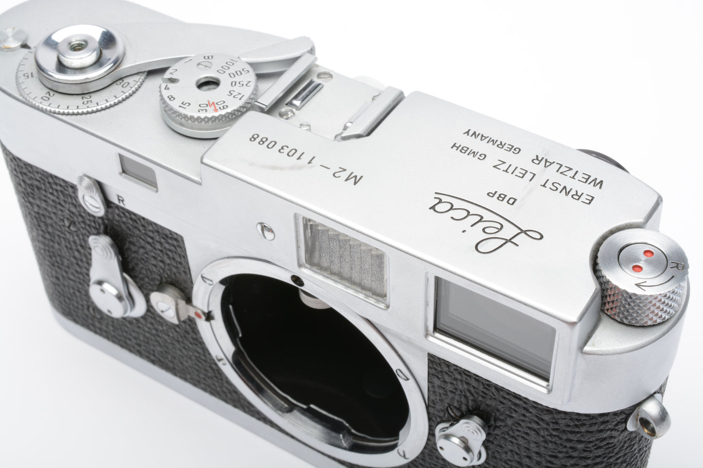 Leica M2 Chrome body CLA'd, great! very clean