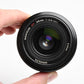 Minolta Maxxum AF 28mm f2.8 prime lens, caps, Sony A-Mount