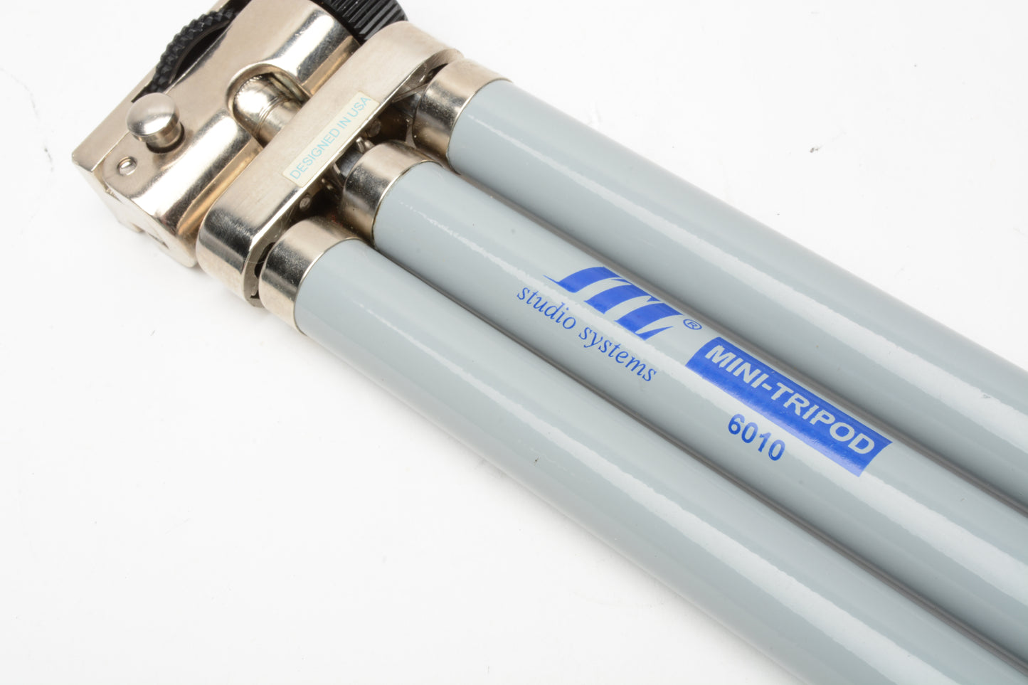 ITL MINI tripod 6010 flat accordion folding travel tripod in case, ~9.5" folded