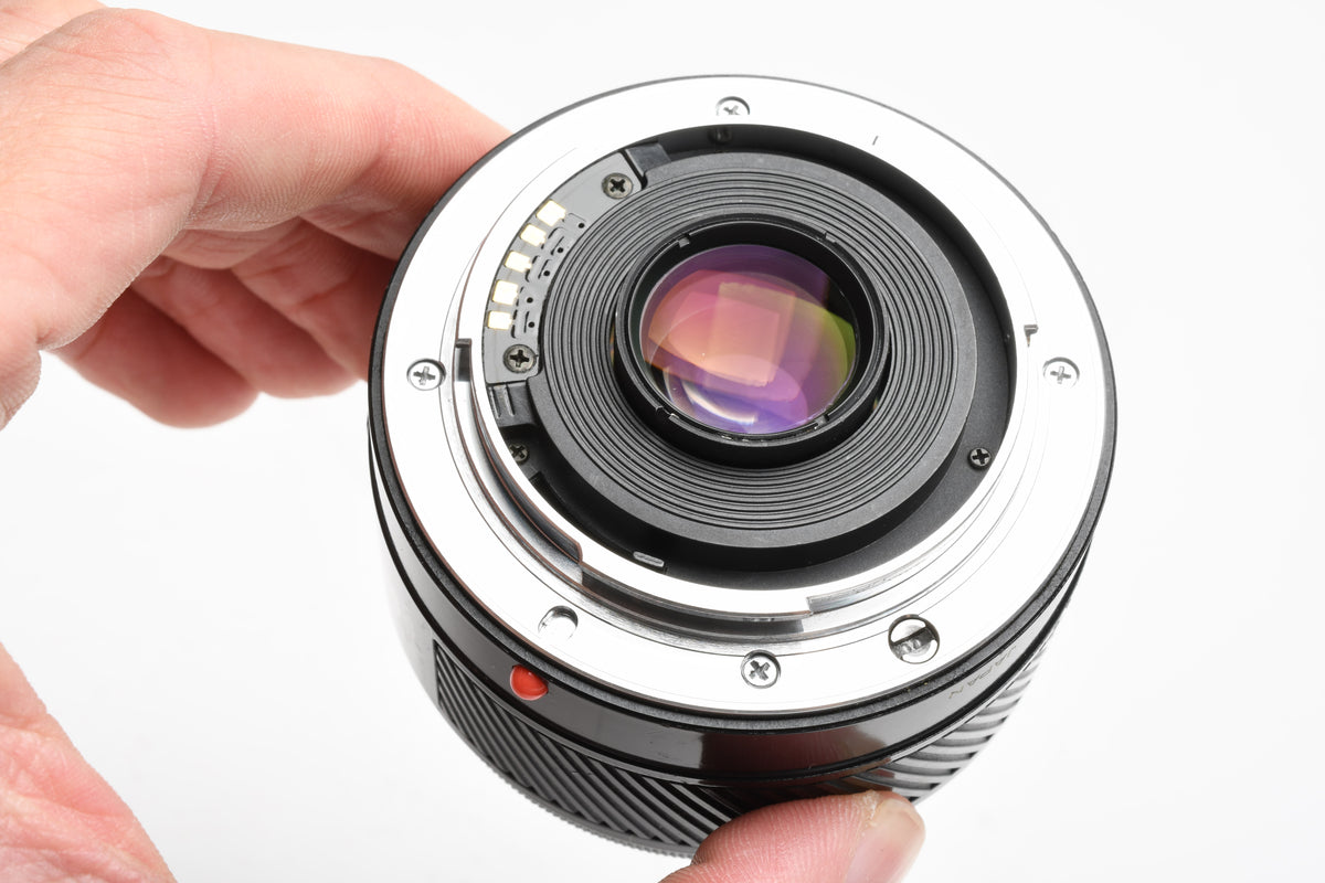 Minolta Maxxum AF 28mm f2.8 prime lens, caps, Sony A-Mount