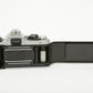 Pentax ME Super 35mm SLR w/50mm f2 PK lens, new seals, very nice!