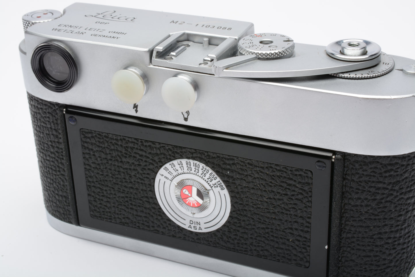 Leica M2 Chrome body CLA'd, great! very clean