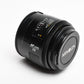 Minolta Maxxum AF 28mm f2.8 prime lens, caps, Sony A-Mount