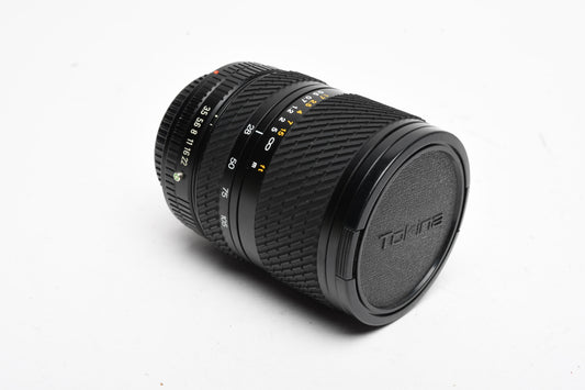 Tokina SZ-X 28-105mm f3.5-4.8 compact zoom, Canon FD Mount, Nice