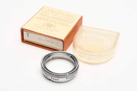 Zeiss Ikon Proxar A 28.5 0.2m 909 #20.0803 push-on filter close-up lens NIB