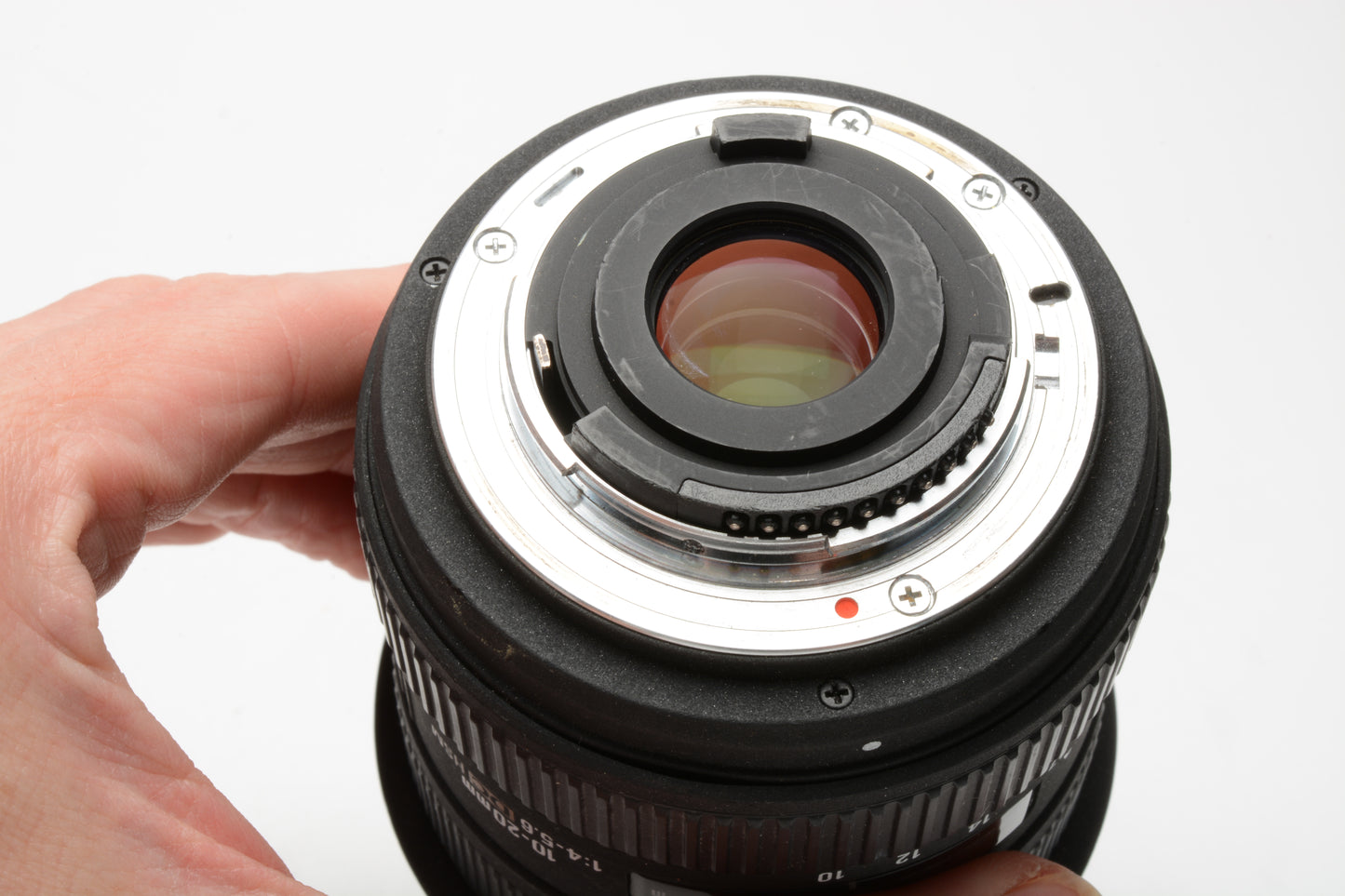 Sigma AF 10-20mm f4-5.6 EX DC HSM Lens Nikon DX F-Mount w/Caps