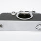 Leica IIIf 35mm rangefinder camera red dial, works great!  Very clean