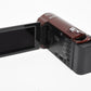 JVC GZ-E100 Camcorder - Red, w/Battery + AC Adapter/charger