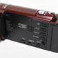 JVC GZ-E100 Camcorder - Red, w/Battery + AC Adapter/charger