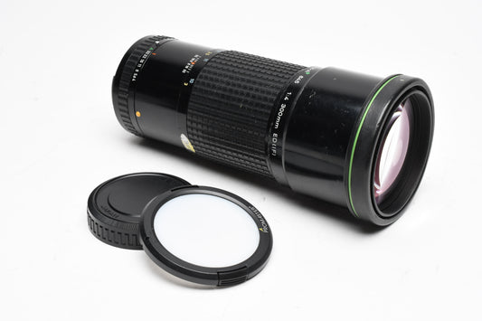 Pentax-A* 645 300mm f4 Telephoto zoom lens, w/Caps